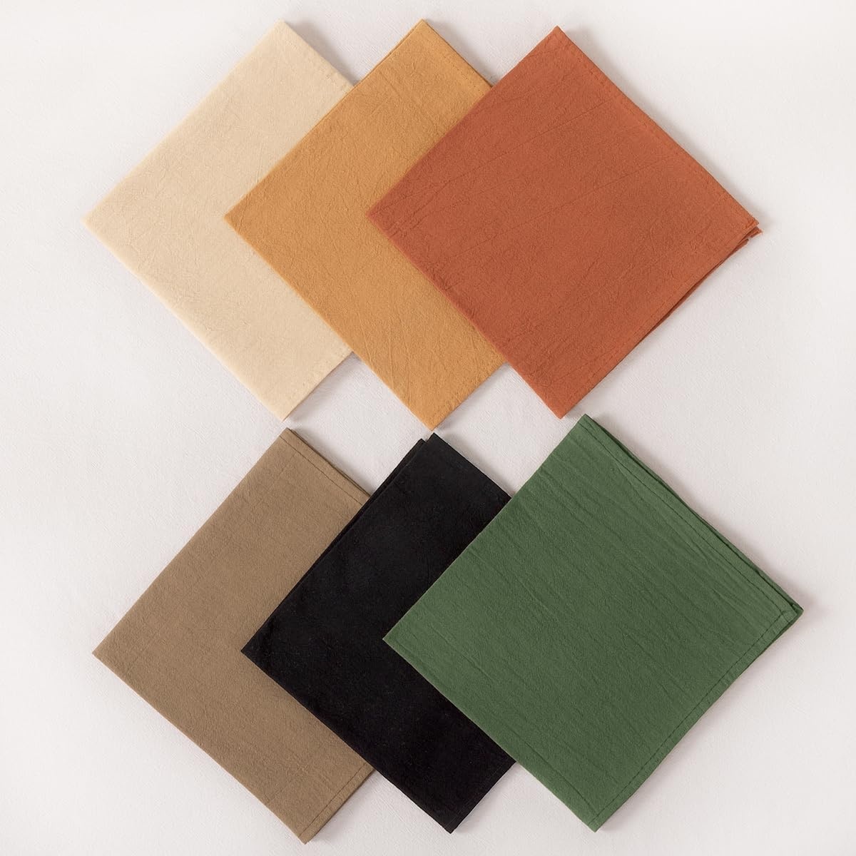 image:imageCloth Napkins Fall Washable Reusable Linen Wedding Party Home Table DecorOlive Green