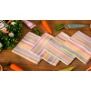 Cloth Napkins Fall Washable Reusable Linen Wedding Party Home Table Decor(Stripe)