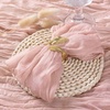 Cheesecloth Napkins Fall Gauze Washable Dinner Wedding Party Home Decor(Dusty Pink)
